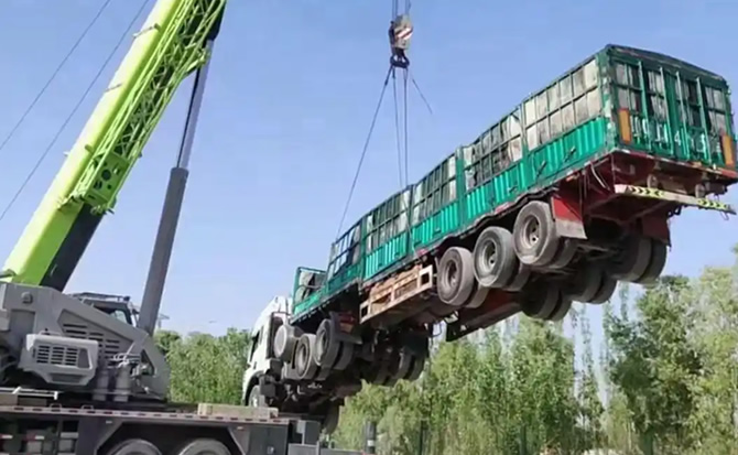 美兰区道路脱困救援案例